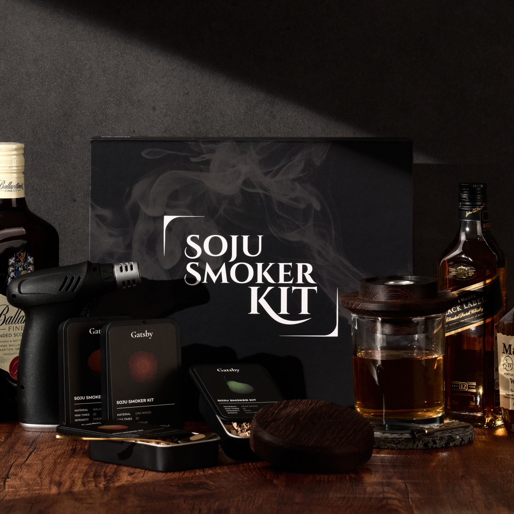 집에서 간편하게 즐기는 훈연 칵테일, 개츠비 소주 스모커 키트로 특별한 경험을!