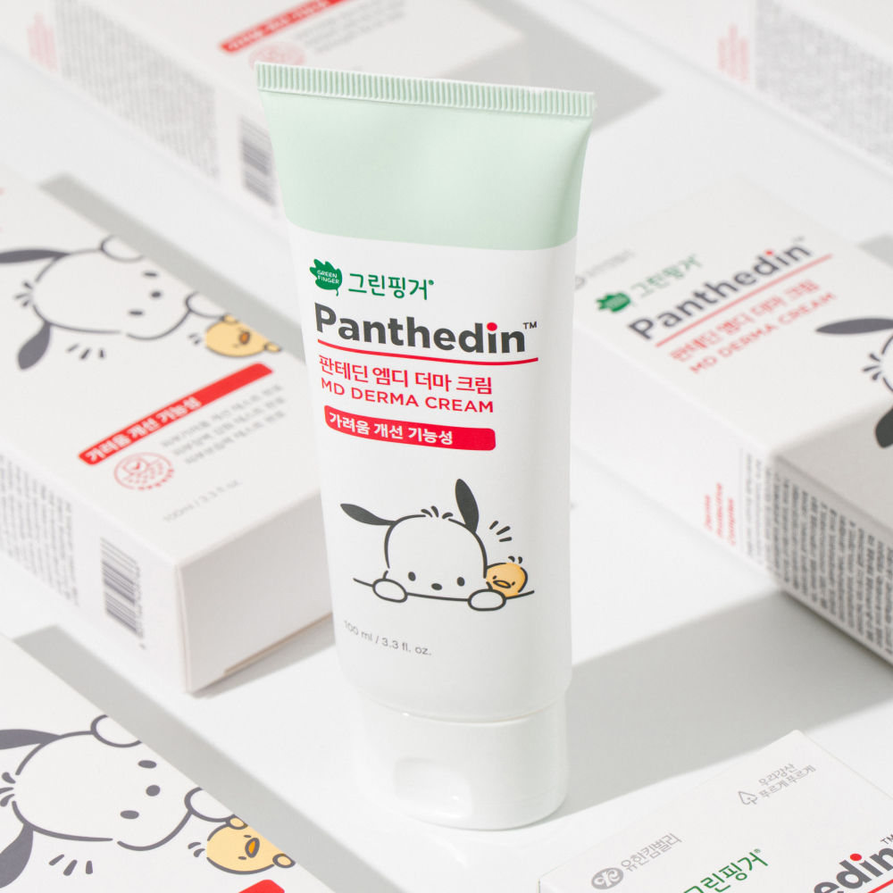 [1+1] 그린핑거 판테딘 MD 더마 크림 산리오 포차코 에디션 100ml 외 / 크림 신생아 유아 온가족용 가려움개선 스킨케어
