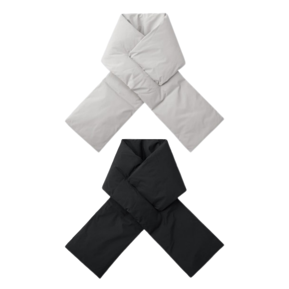 지유 목도리 히트 패딩 머플러 + E 351586