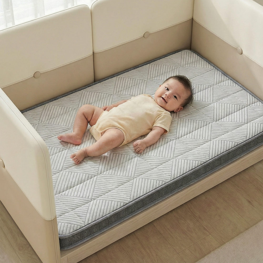 바르맘 에어브 아기 침대 매트리스 신생아 데이베드 유아 분리수면 통잠 범퍼침대 토퍼