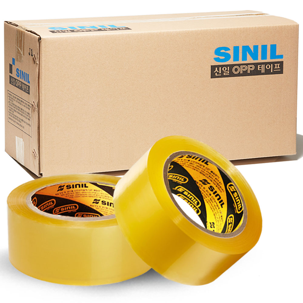 쉽고 빠르게 포장하는 방법! 신일 박스테이프 80M으로 택배 준비 끝