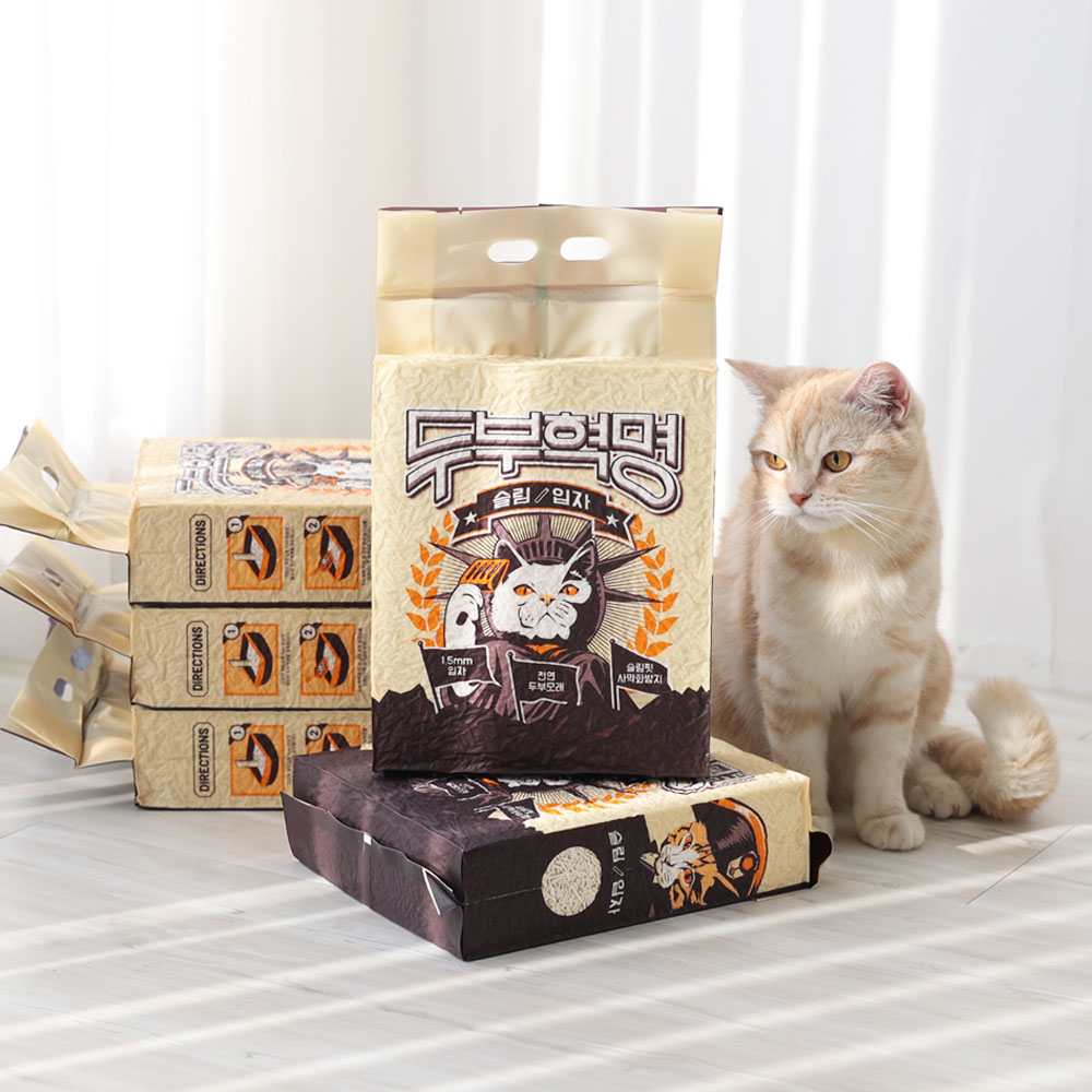 고양이 두부모래, 먼지 걱정 없이 깔끔하게 사용하는 방법