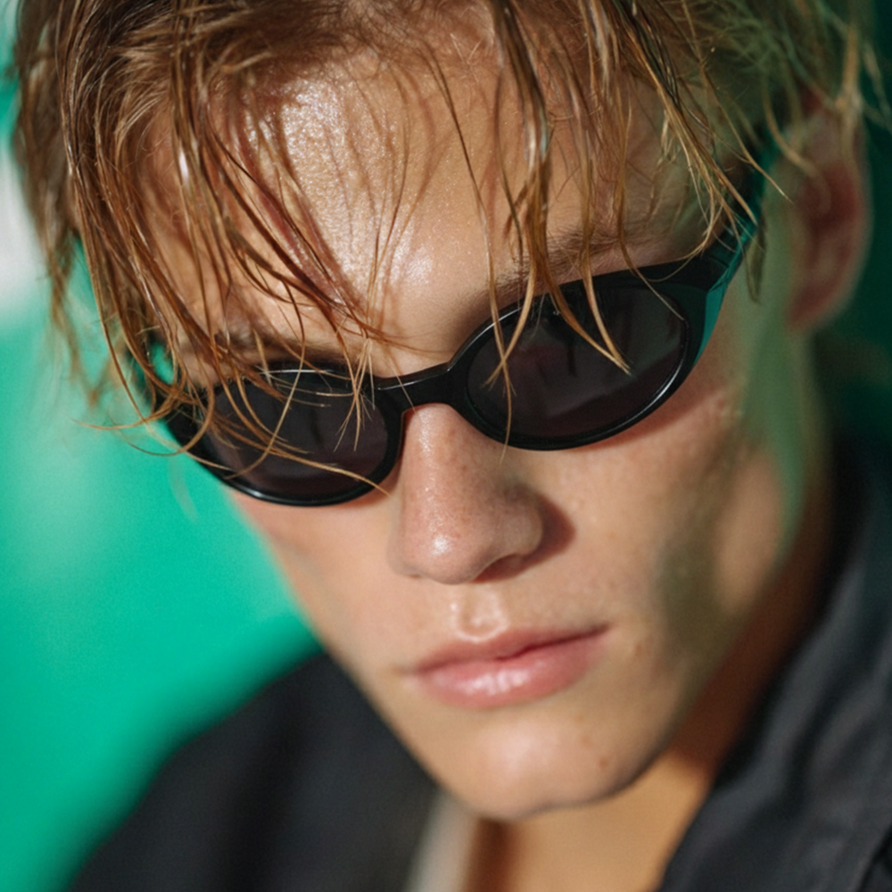 오클리 선글라스 아이자켓 리덕스 9438 블랙 실버 남자 여자 러닝 편광 선글라스