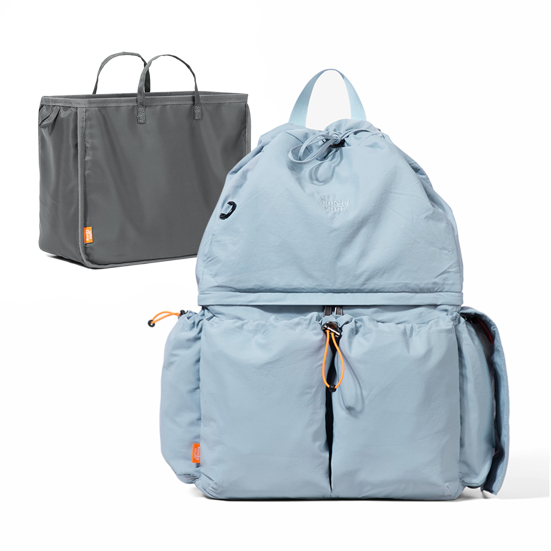 아기와 엄마 모두 만족하는 넉넉한 수납력의 기저귀 가방 추천