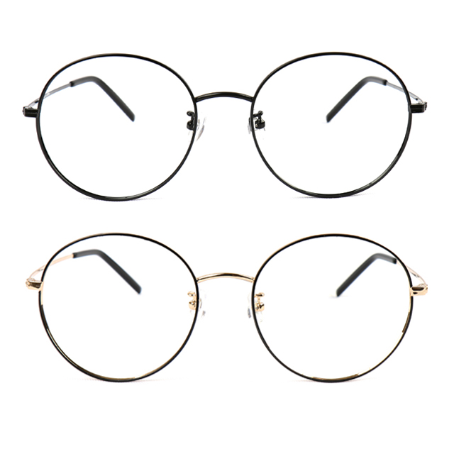 편하게 쓰는 동그란 안경, 블루라이트 차단으로 눈 건강 지키기