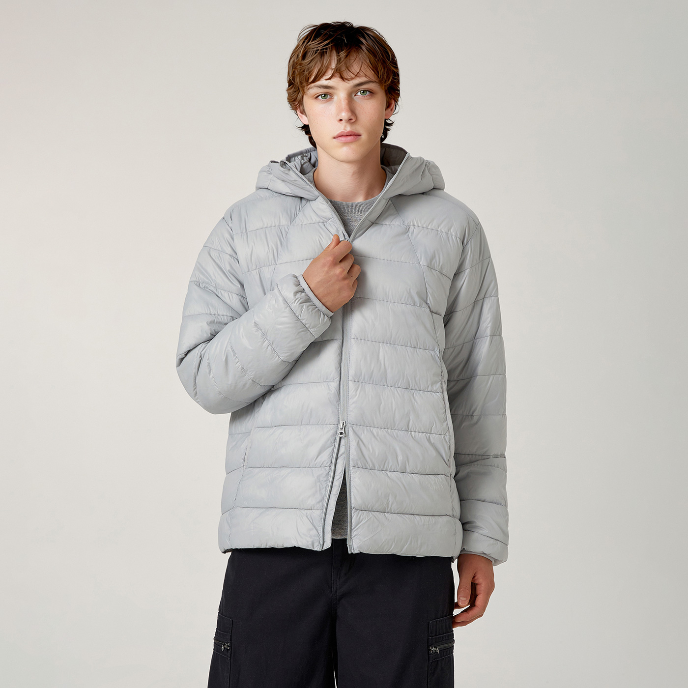 [후아유] 라이트 후디드 자켓(공용) / WHJPG1192U