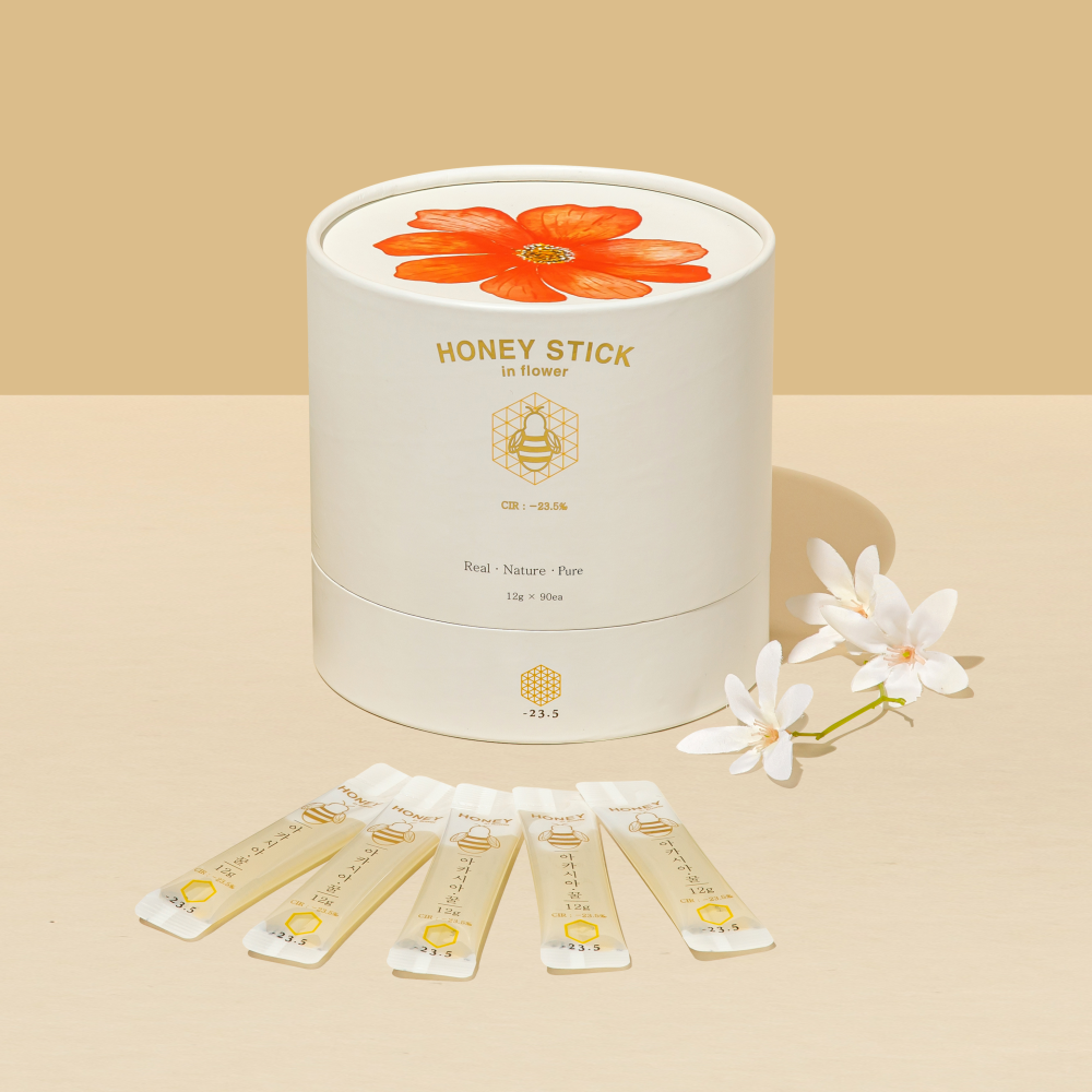 일상 속 간편하게 즐기는 국산 아카시아 벌꿀 스틱, 선물용으로 딱 좋아요!