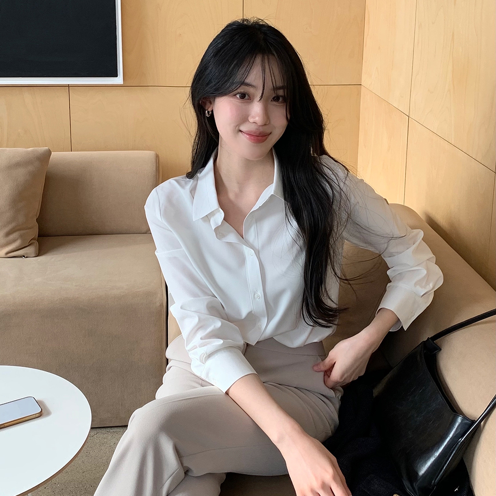 [클라비스] [찰량셔츠] 기본핏_CVYWG2301N