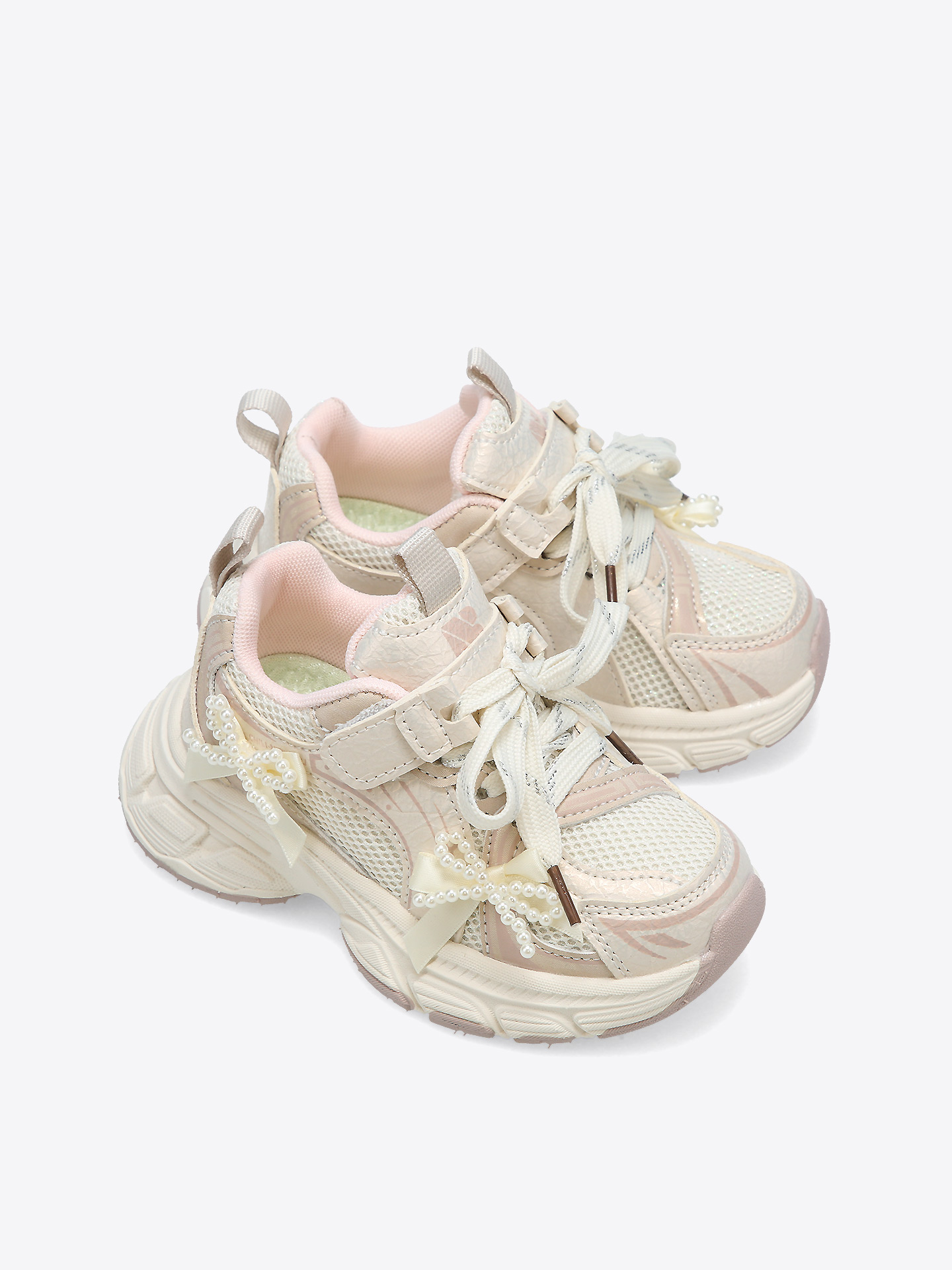 (신학기) 여아 플라워 벨크로 운동화 HPKR6GS1GQ