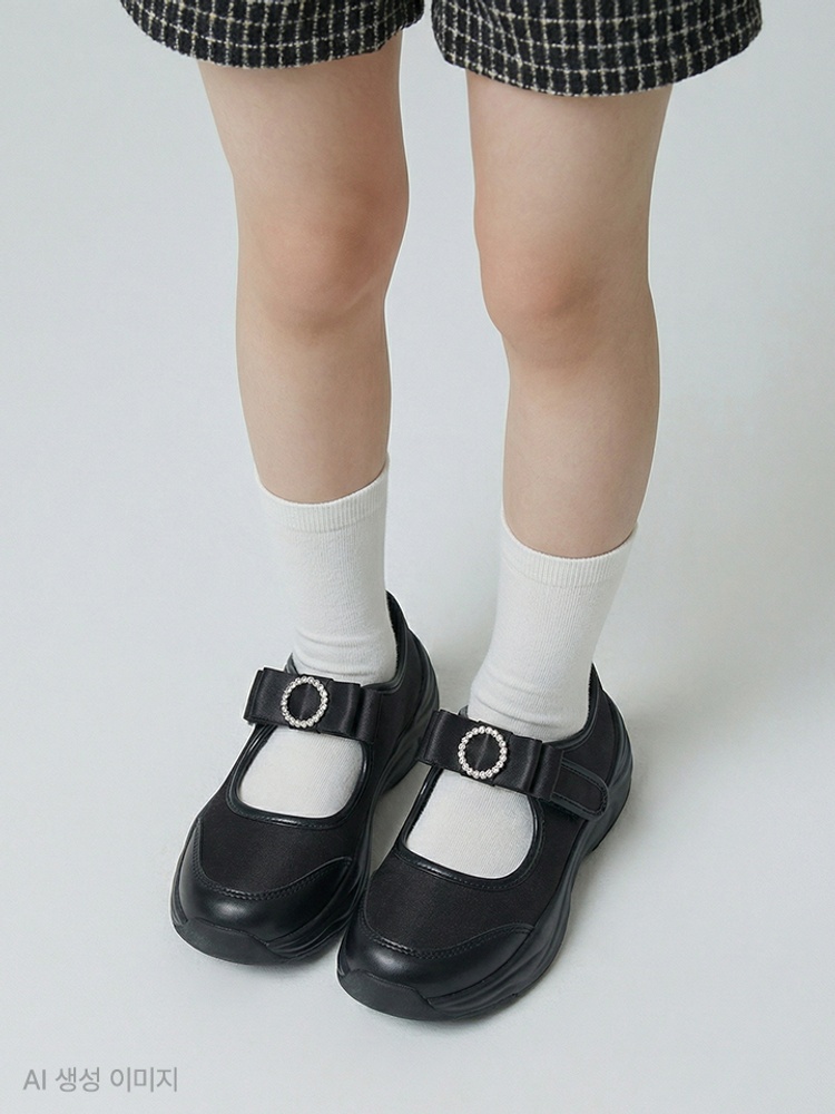 (신학기) 메리제인 구두 운동화(MIX/BLACK) HPKWCGA31G