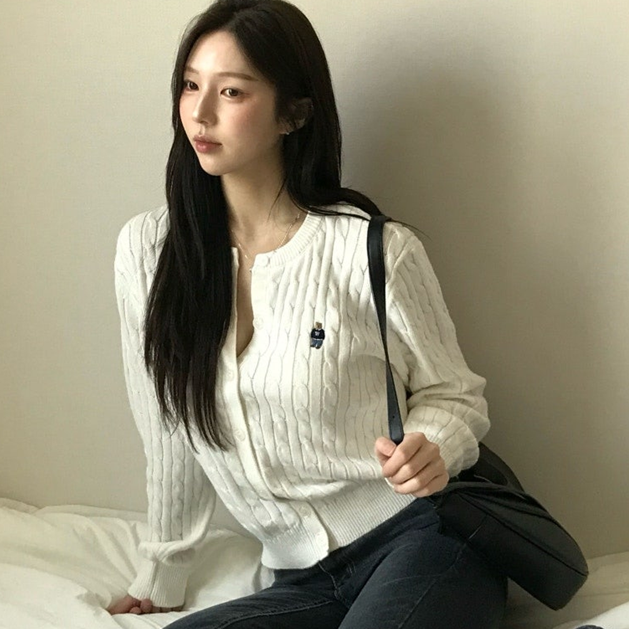 [후아유] 스티브 케이블 가디건(여성) / WHCKG2211F