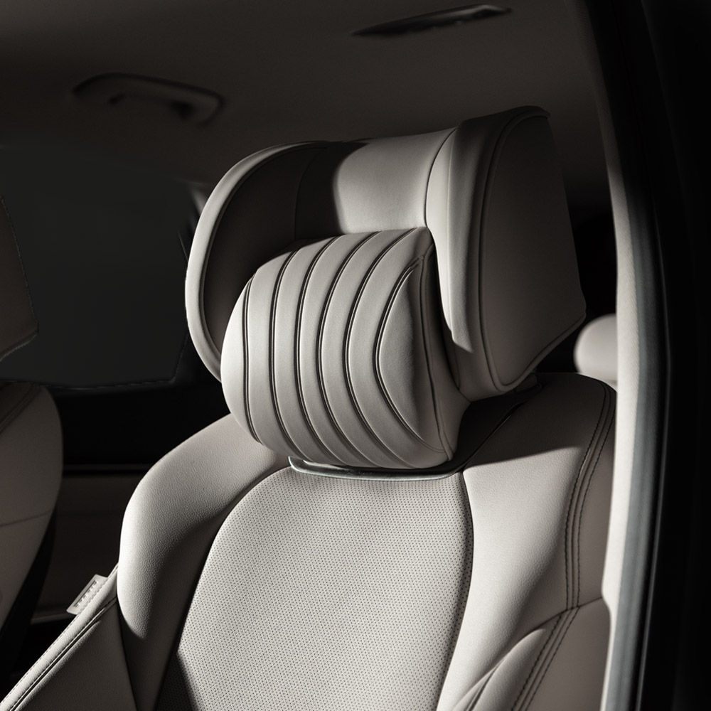 아임반 L6누빔 2세대 헤드레스트 차량용 목쿠션 자동차 목베개 헤드쿠션 1열 1P