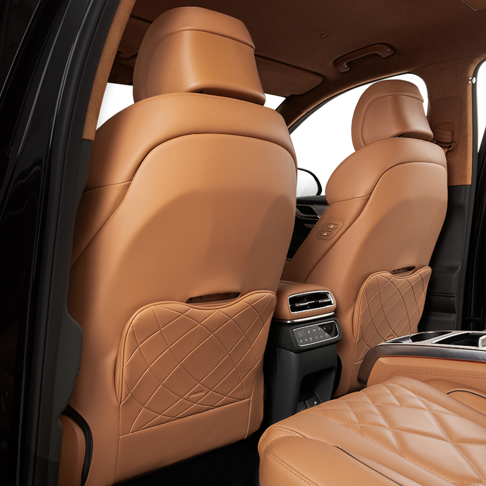 아임반 G80, GV80 전용 차량용 시트백커버 킥매트 자동차 시트커버 보호 1세트