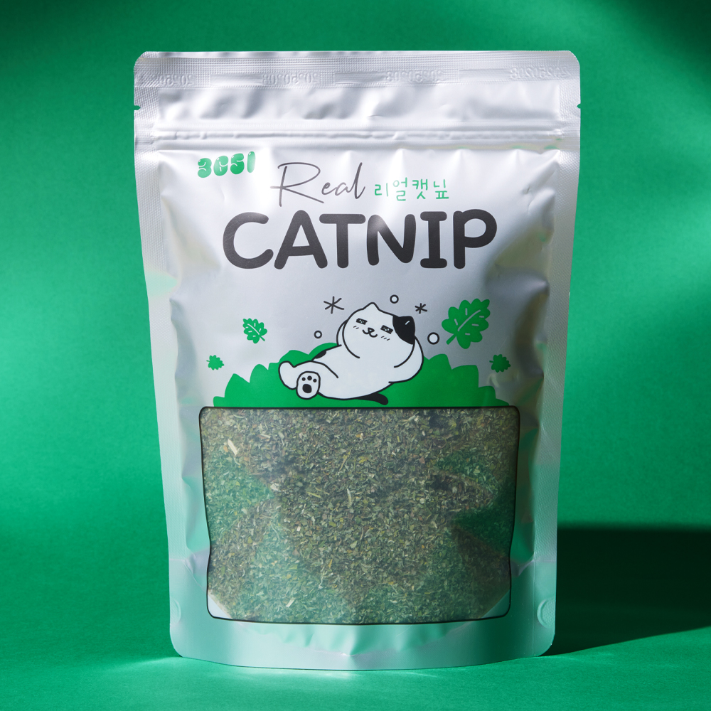 3651 리얼캣닢 캣그라스 대용량 벌크 고양이 캣닢가루 100g