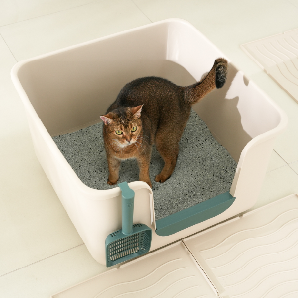 캣츠태그 BESPOKE 스퀘어 묘래박스고양이 화장실 대형