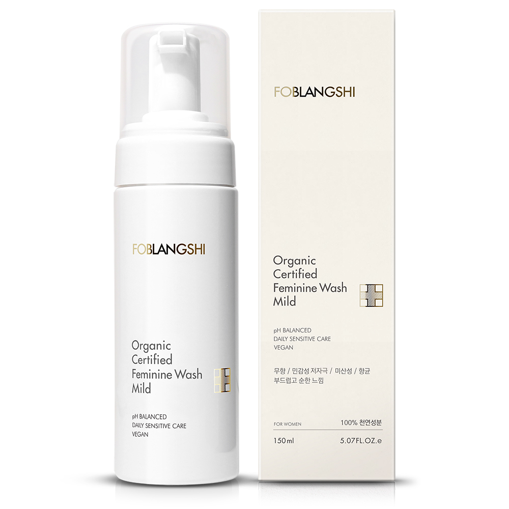 [100%천연성분 칸디다균99%감소]유기농 포블랑시여성청결제 유산균Y존 분비물냄새 생리약국