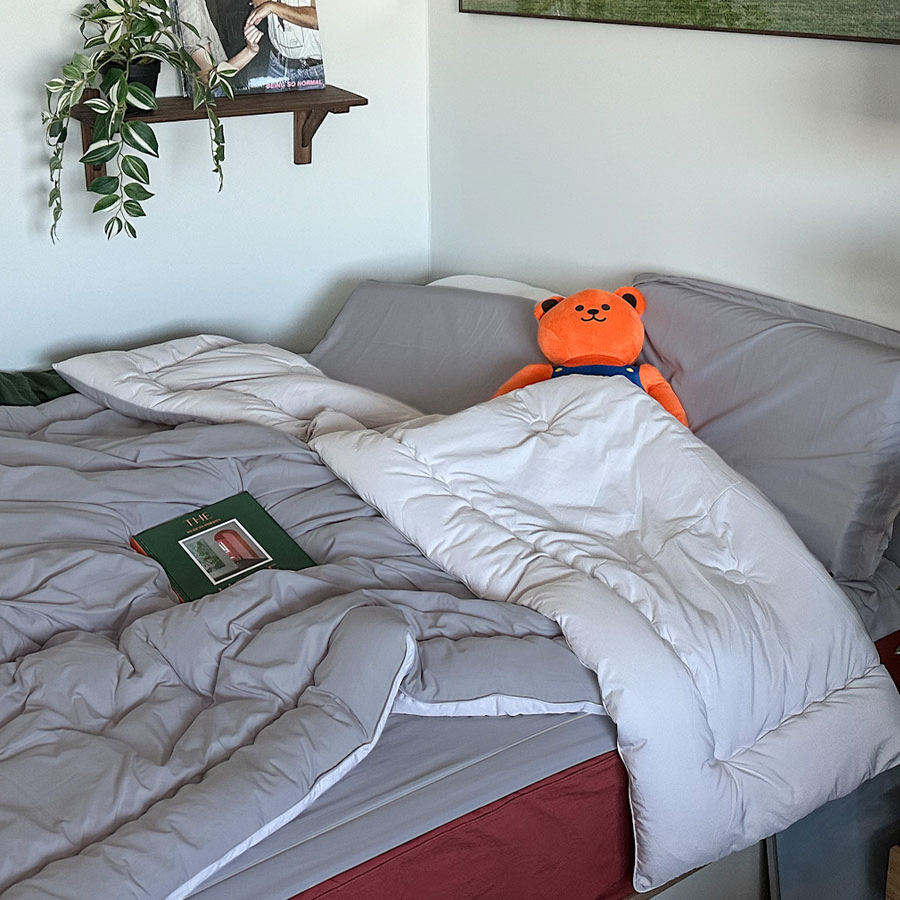 사계절 이불 알러지케어 차렵 봄이불 침구 기본형 단품 S