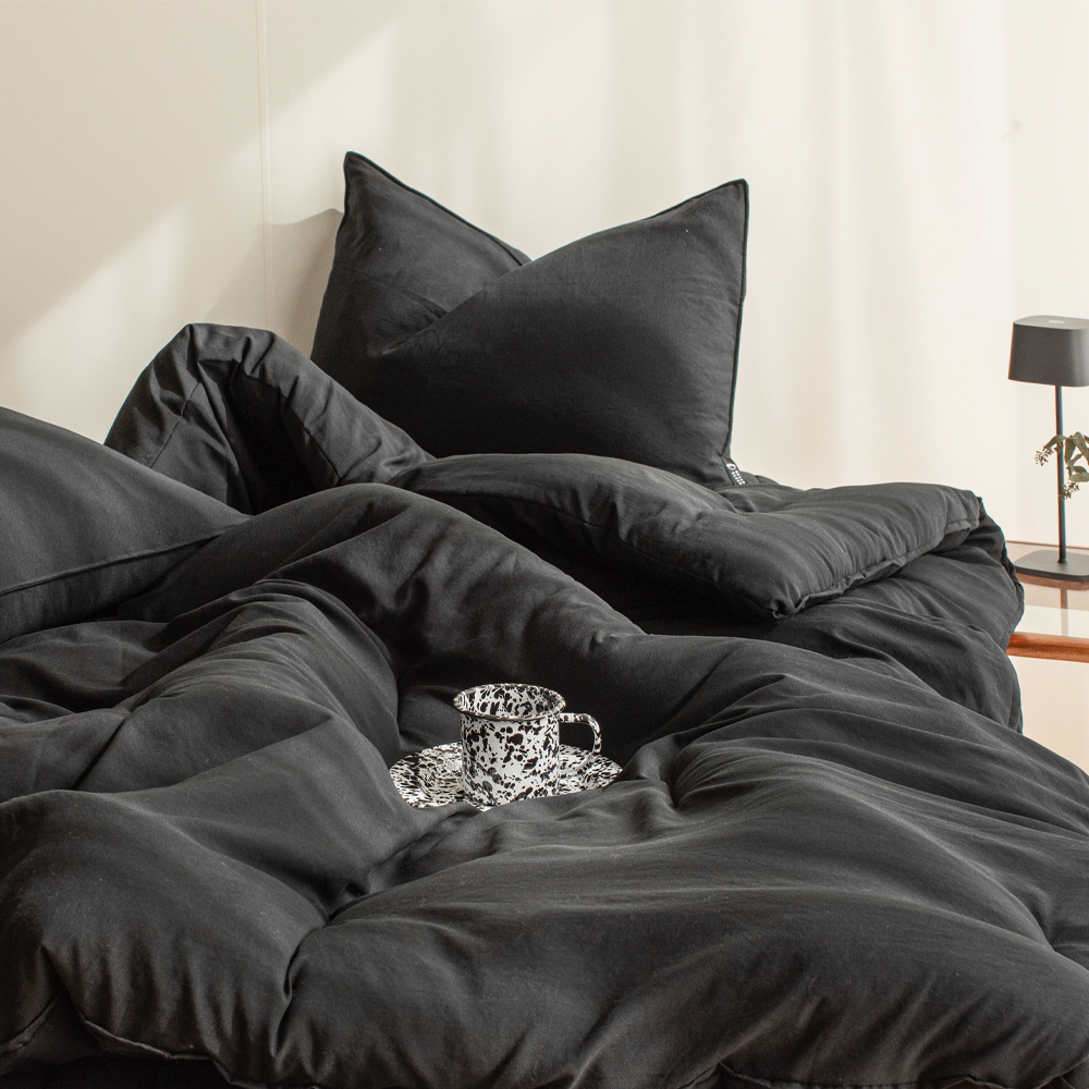 차렵이불 부드러운 카스테라 워싱 사계절용 항균 옥수수솜 침구 SS