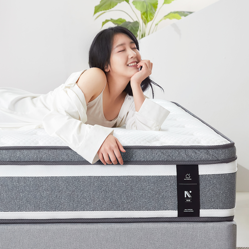 더매직 허리에 좋은 단단한 포켓 스프링 편한 호텔 침대 매트리스 28cm, SS(슈퍼싱글), 하드