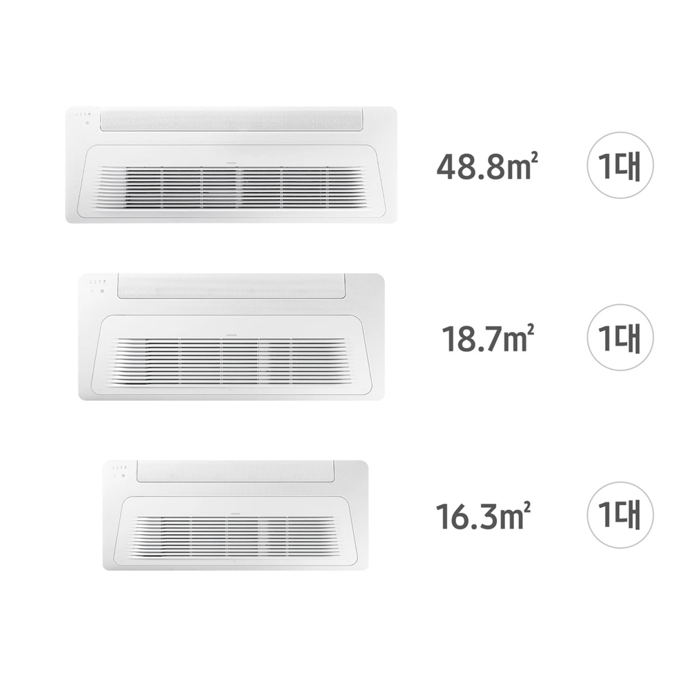 삼성 무풍 시스템 천정형 에어컨 가정용 기본설치비포함 3실, 83.8㎡, 다배관