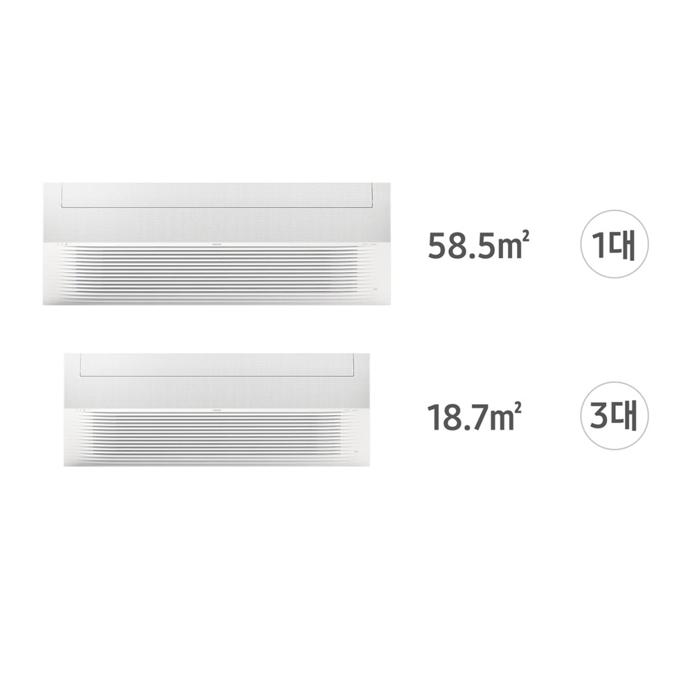 삼성 인피니트 무풍 시스템 천정형에어컨 기본설치비포함 4실, 114.6㎡, 단배관