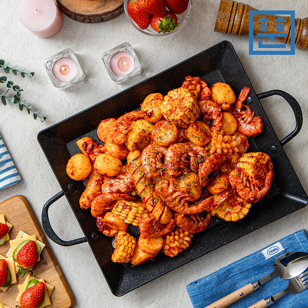 훈훈수산 보일링 씨푸드 쉬림프 밀키트 미국식 해물찜 보일링크랩