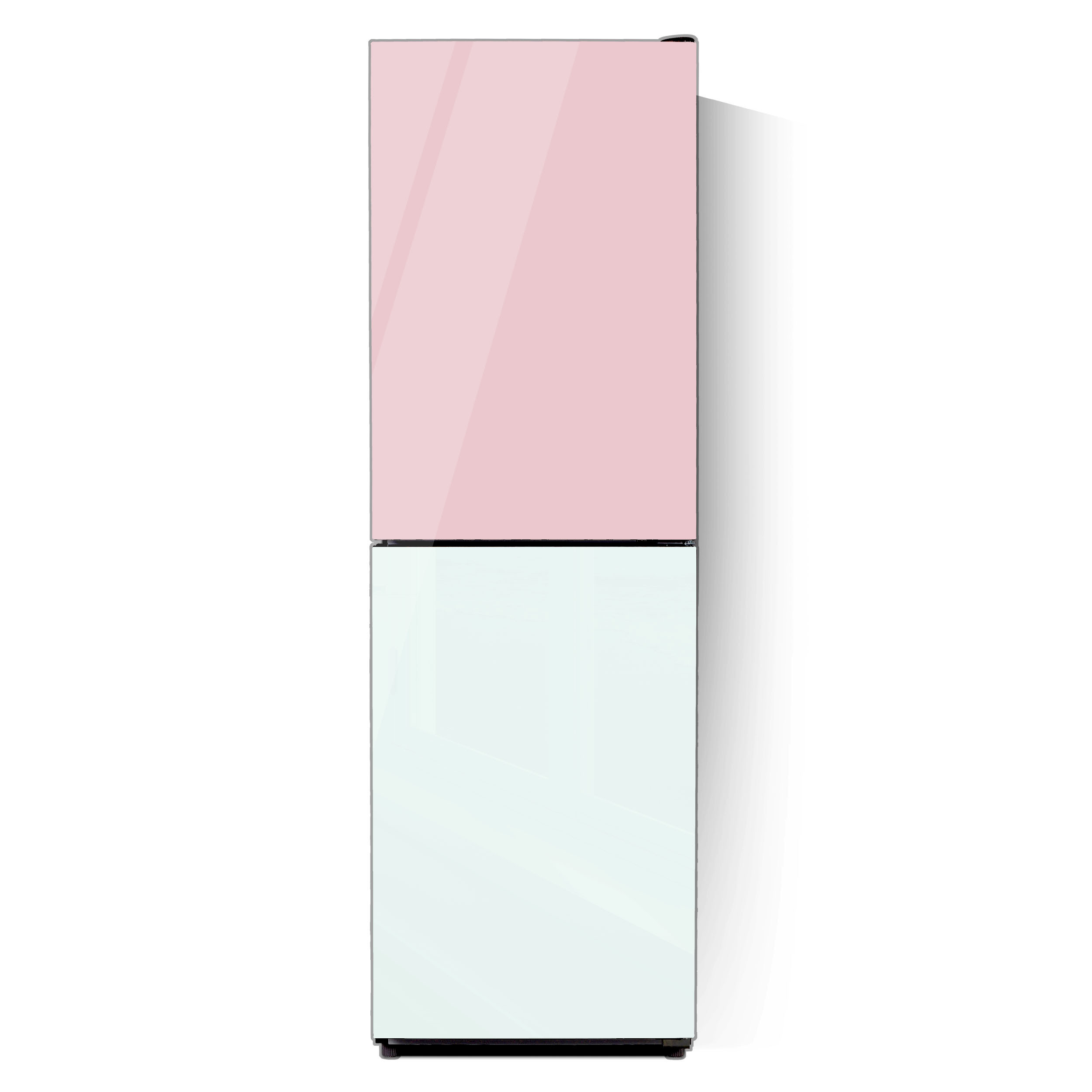 [품절]하이얼 아쿠아 글램글라스 스마트 콤비 냉장고 HRP257MDPW 248L 핑크