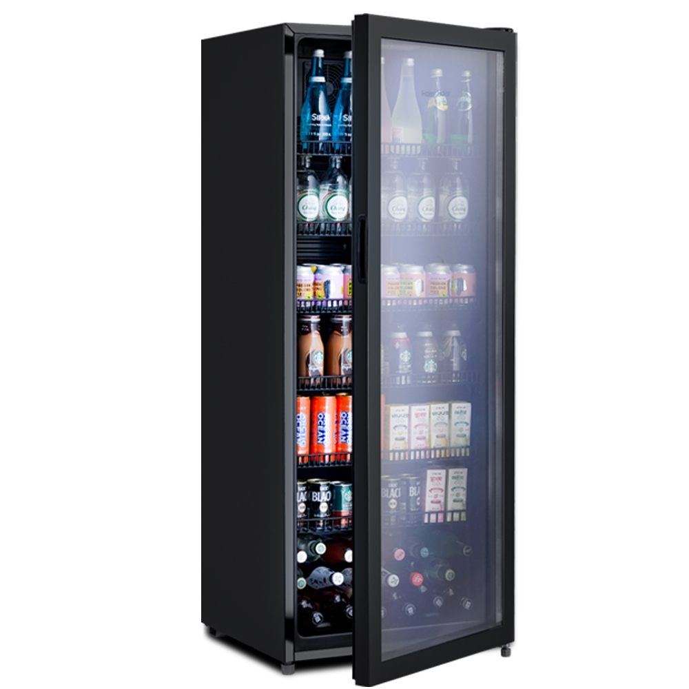 하이얼 아쿠아 홈바 소형 쇼케이스 냉장고 HSC248MHB 244L