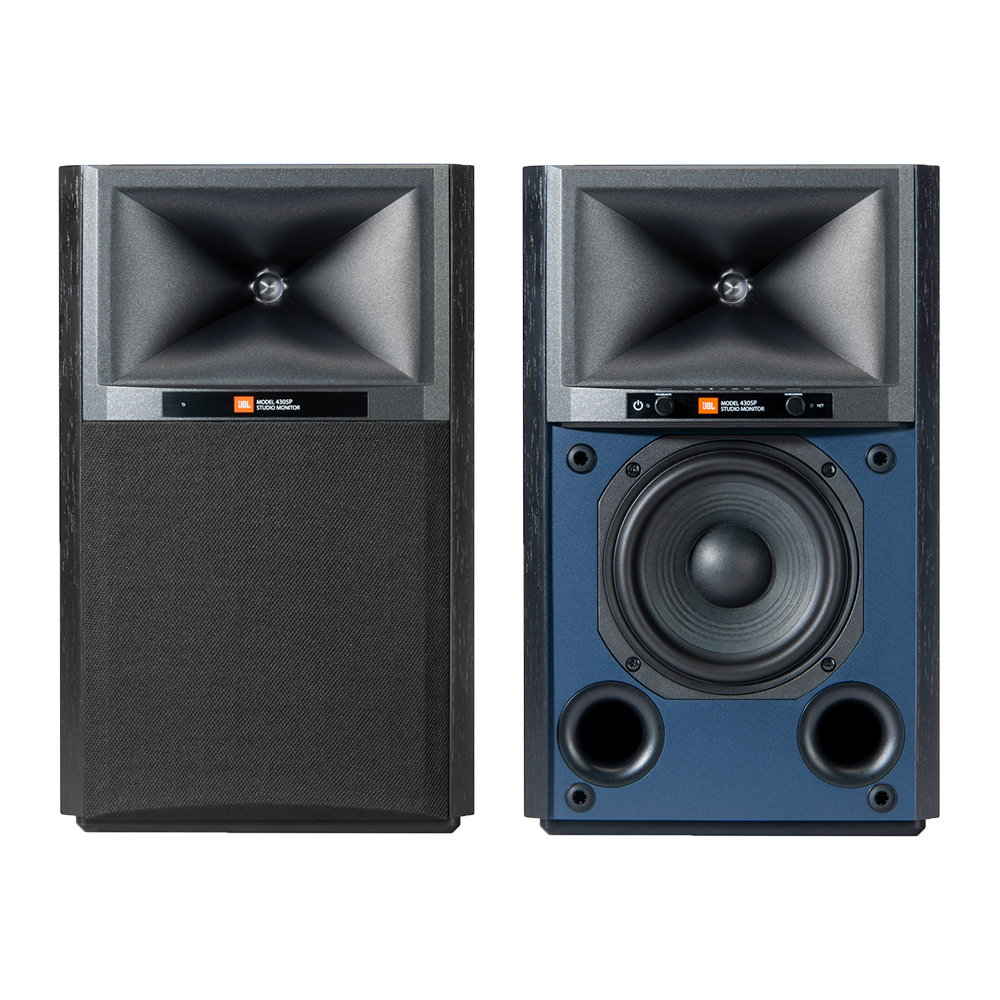 삼성공식파트너 JBL 4305P 액티브 모니터 데스크탑 블루투스 스피커 블랙