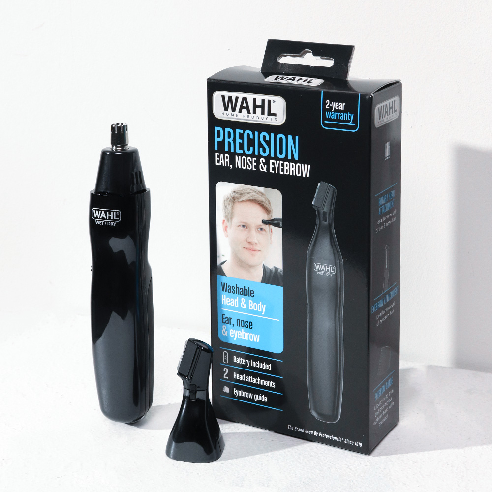 왈 WAHL 트리플 트리머 코털제거기 눈썹 귀털 잔털 정리 가이드