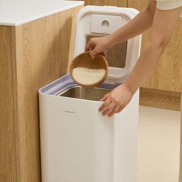 프레쉬 스텐 진공 쌀 냉장고 20kg (EJR989WHT)