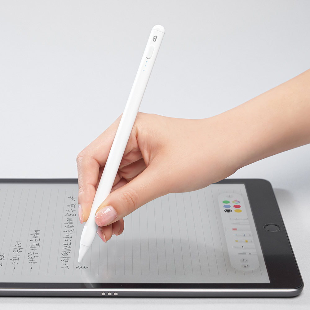 오아 터치펜M 애플펜슬 2세대 호환 스타일러스 아이패드 터치 팬슬 스마트펜 짭플펜슬