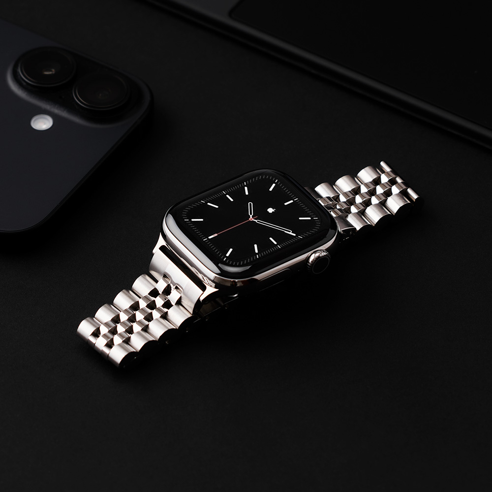 모이브 애플워치 11 10 9 8 6 SE 3 2 호환 메탈 스트랩 시계줄 쥬빌레 슬림