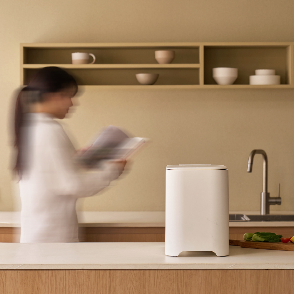 헤이홈 가정용 음식물 처리기 음쓰 AI 건조 분쇄기 2L