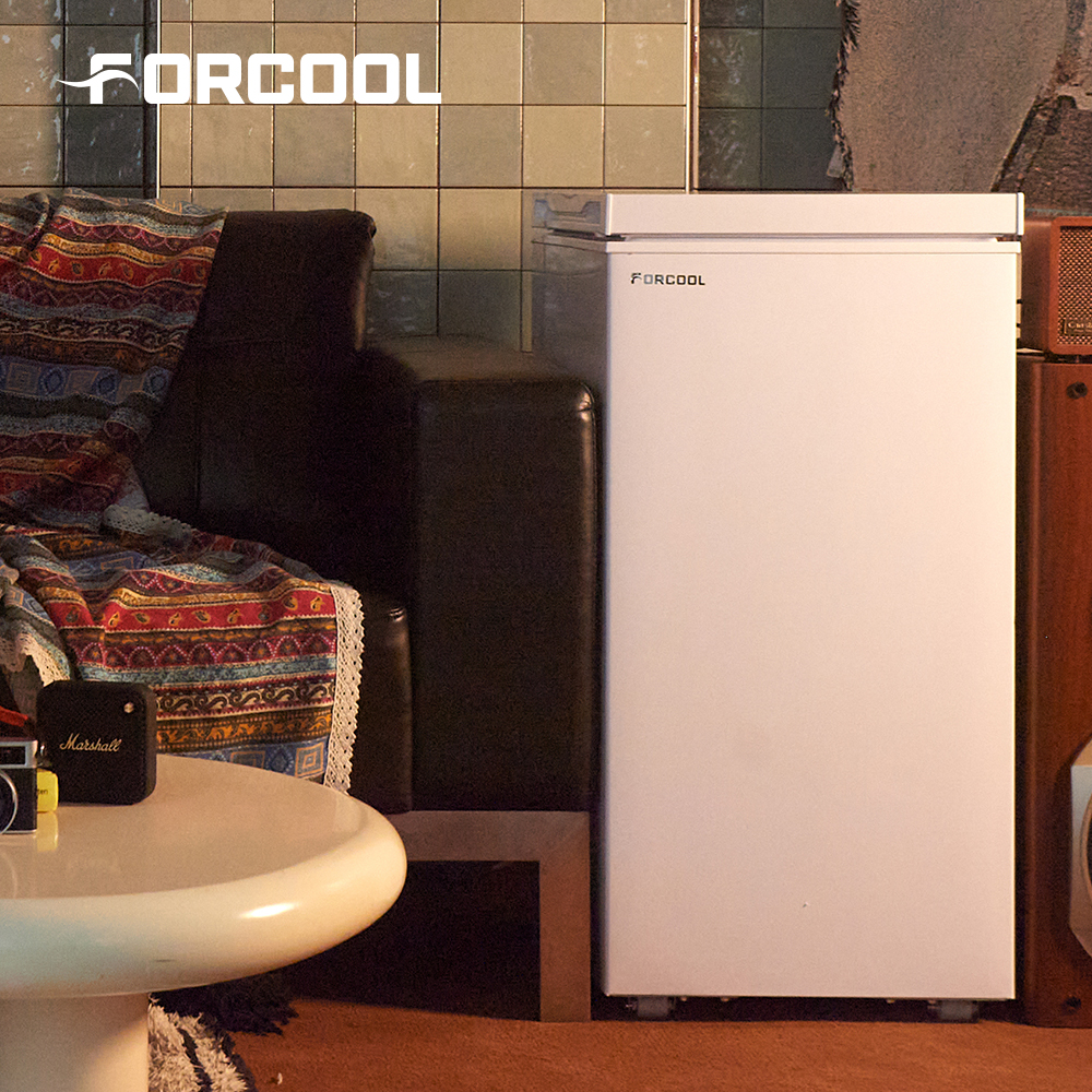 포쿨 미니 냉동고 소형 슬림핏 가정용 급속 업소용 70L
