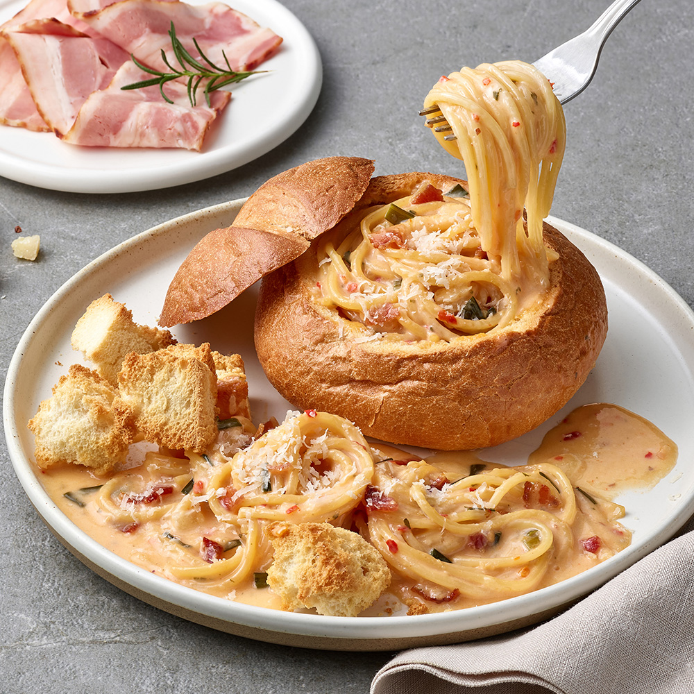 [N배송] 애슐리 베이컨 투움바 빠네 파스타 600g 냉동