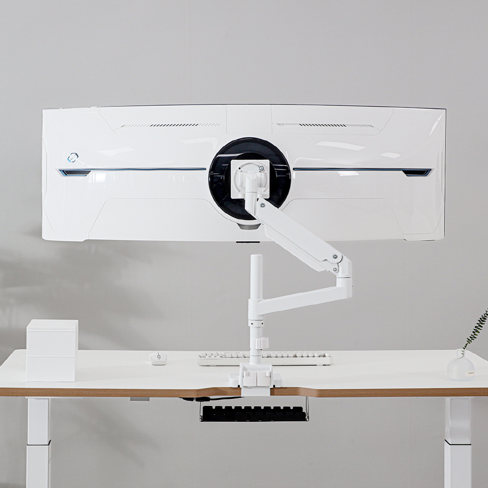 카멜마운트 PMA2XP 초 고중량 높이 조절 특화 폴타입 싱글 모니터 거치대 모니터암