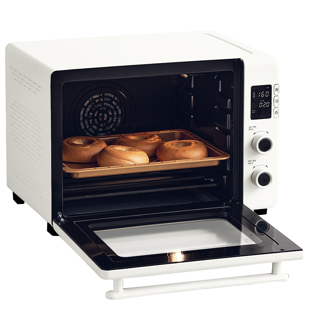 위즈웰 데일리 오븐 40L 제과 전기 가정용 컨벡션 디지털 천하제빵 GL40A
