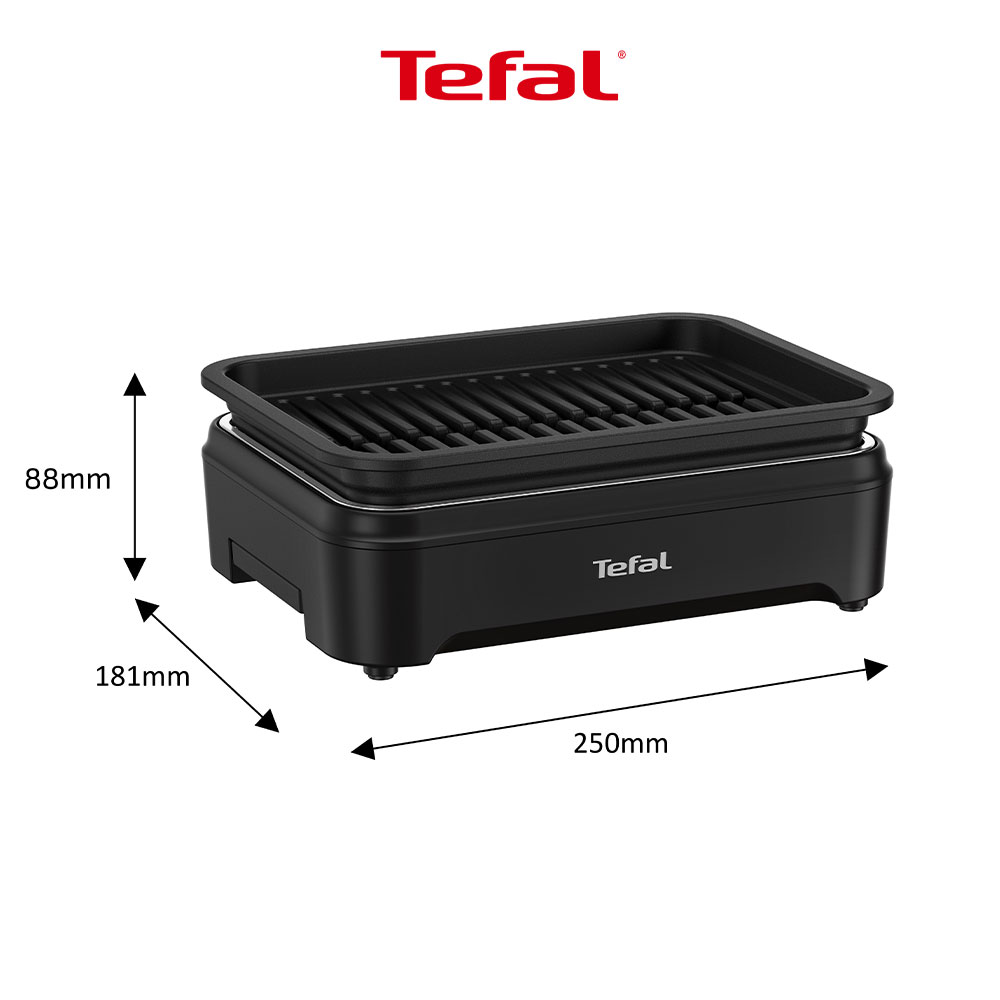 테팔 미니 그릴 블랙 GC5718KO