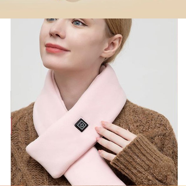 발열목도리 USB목도리 전자 보조배터리머플러 전기목도리