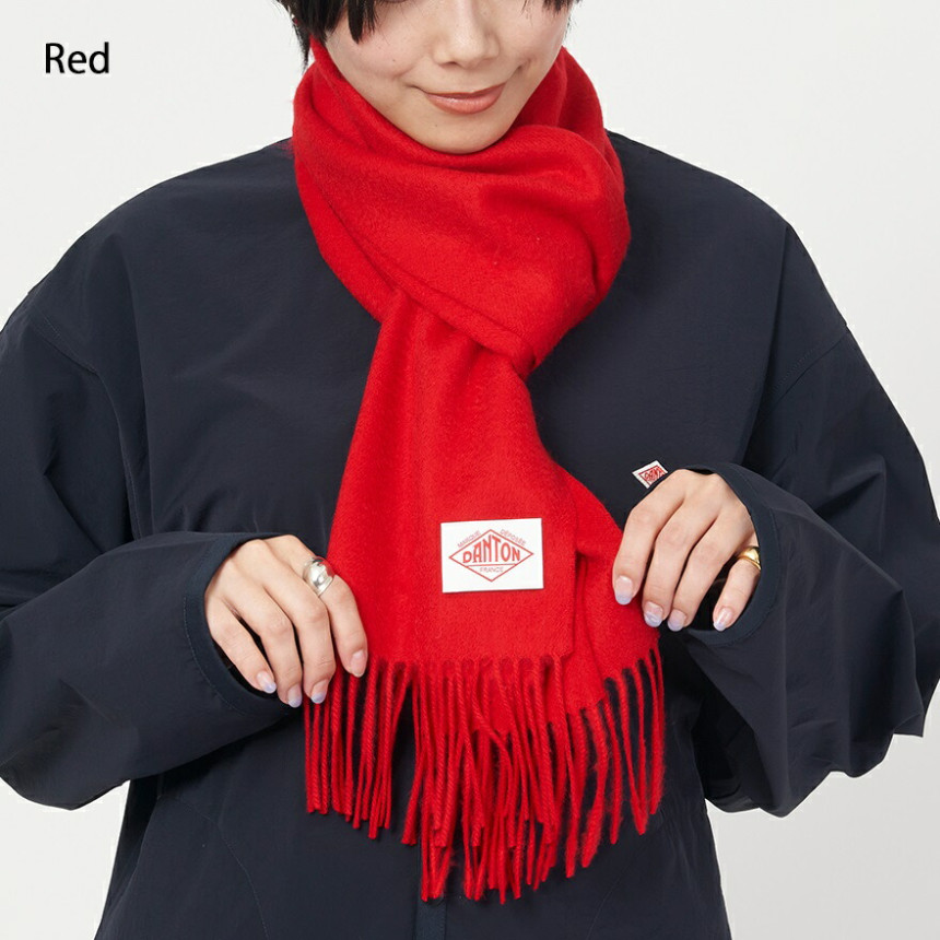 단톤 DANTON 로고 목도리 머플러 일본 직구 7색