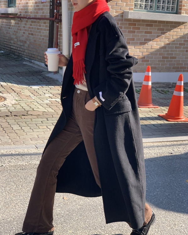 에버 겨울 남여공용 커플 수술 머플러 목도리 (15color)