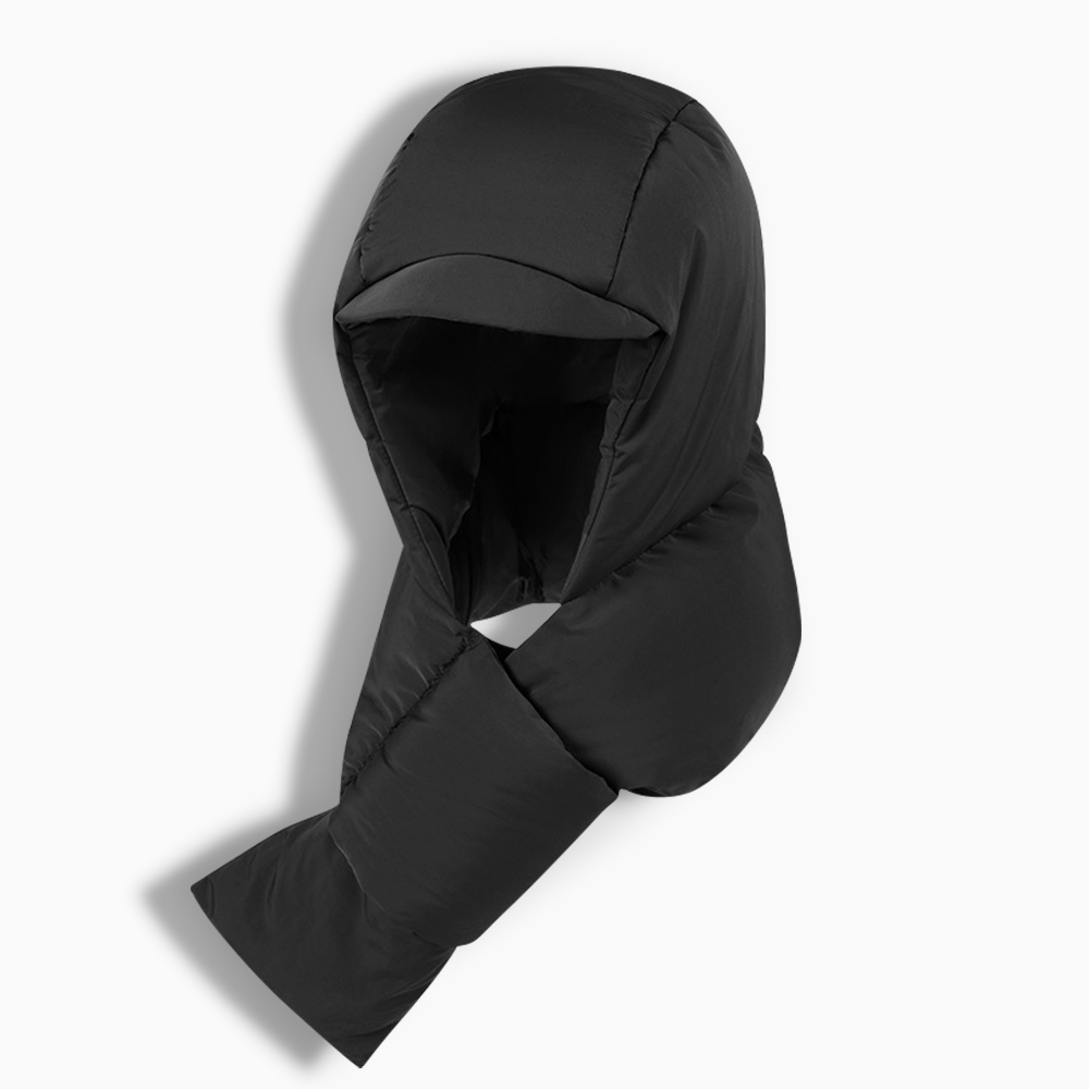 썸피트 패딩 모자 목도리 후드