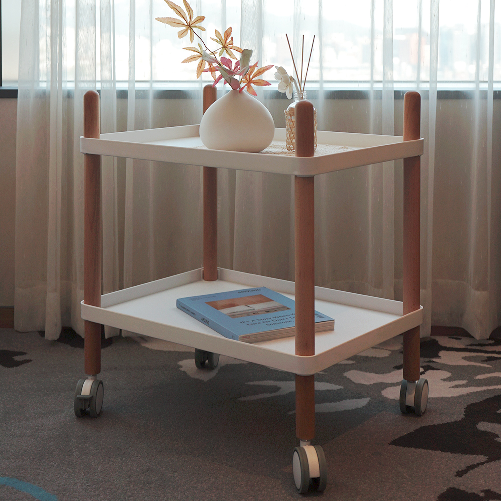 [시즌오프특가] 독일 브루네 BRUNE11 자연 기화식 가습기 11L 스미스앤스미시 아기 화이트트롤리 세트