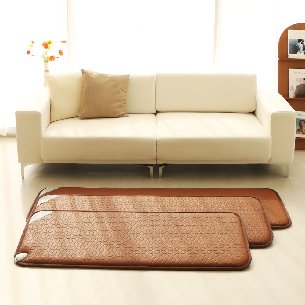 한일의료기 쇼파 전기매트 온열방석 전기방석 쇼파용 소파 탄소 장판 3단 브라운큐브