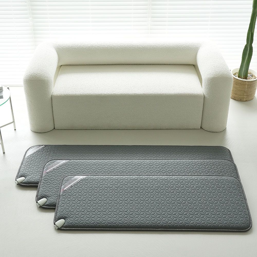 한일의료기 쇼파 전기매트 온열방석 전기방석 쇼파용 소파 탄소 장판 3단 그레이큐브