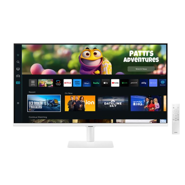 삼성 M5 S32CM501EK 스마트모니터 넷플릭스 OTT 유튜브 원룸 캠핑용 화이트