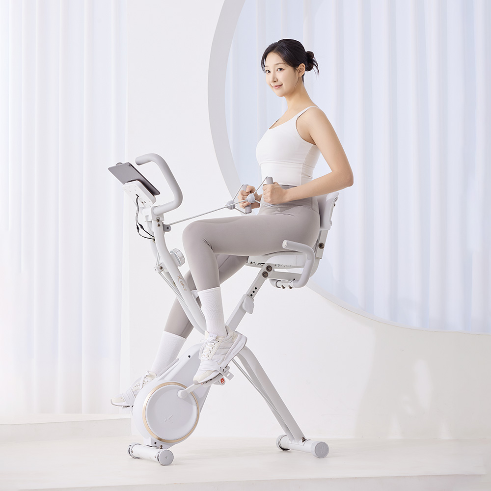 숀리 엑스바이크 G9 노바 메타 실내자전거 유산소 운동 기구 가정용 접이식 바이크 헬스 사이클