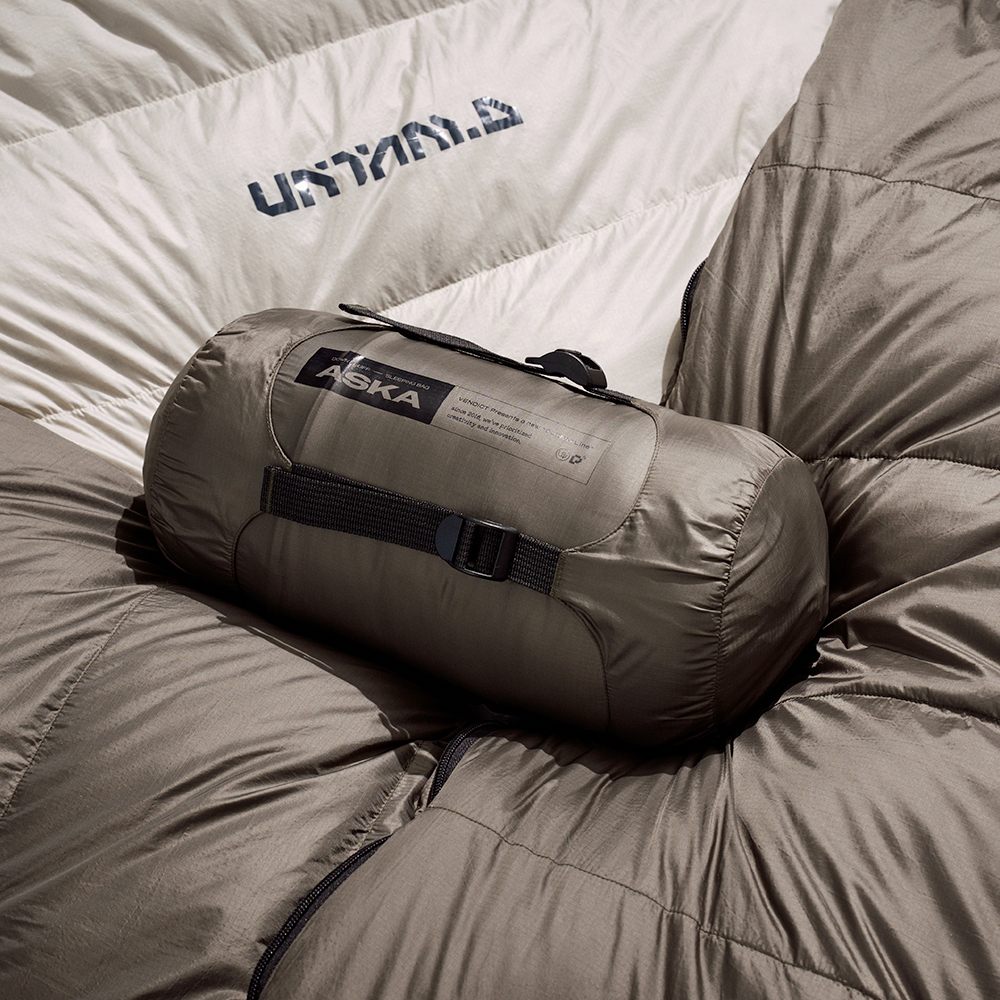 벤딕트 침낭 동계 캠핑 이불 오리털 겨울 백패킹 경량 덕다운 페더 아스카 UTM1000