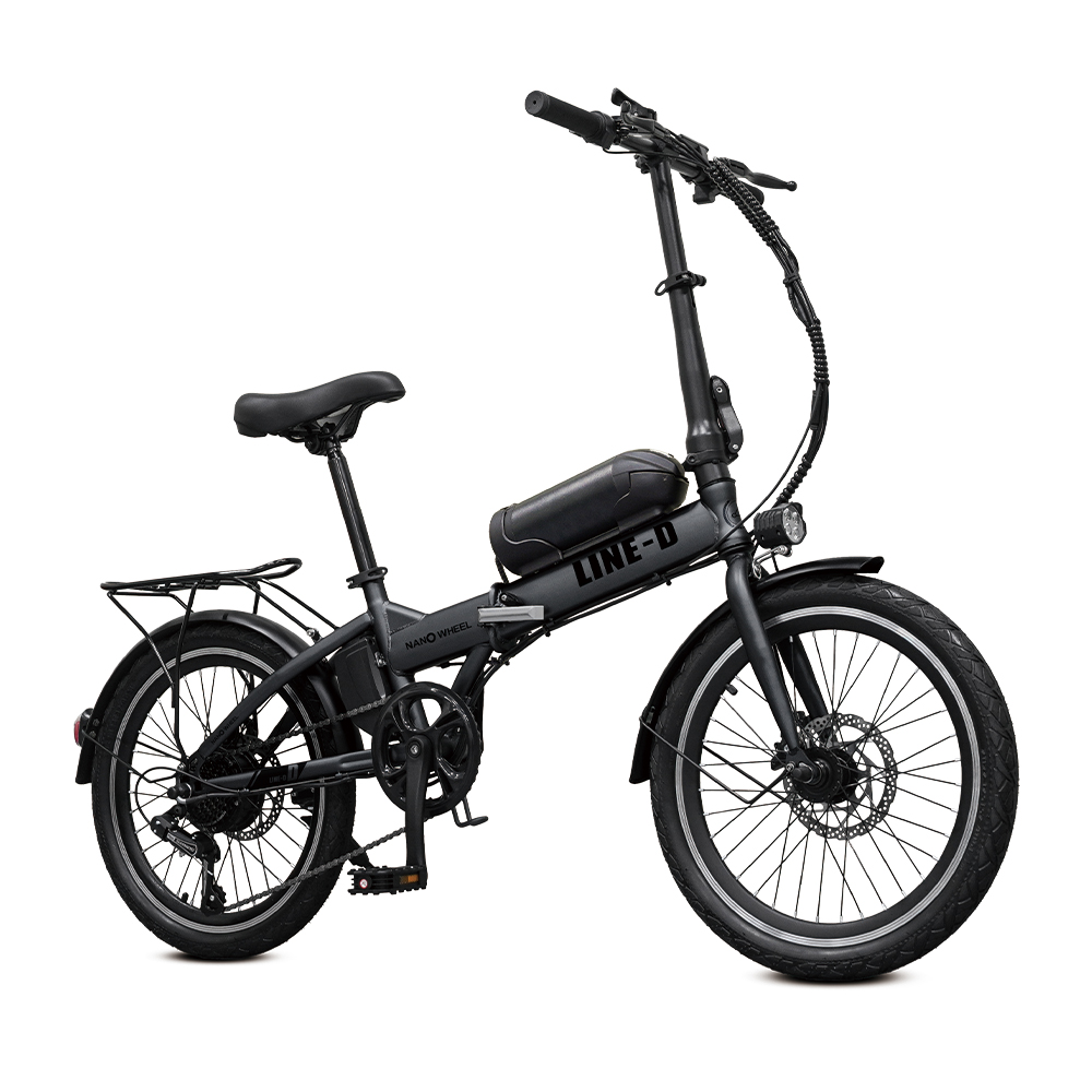 나노휠 라인D 접이식 면허필요없는 전동 전기자전거 36V 8Ah